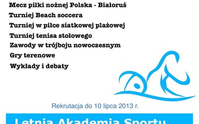 Letnia Akademia Sportu